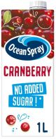 Ocean Spray Raspberry Juice No Added Sugar 1L