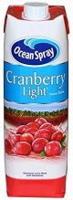 Ocean Spray Cranberry Light Juice 1L