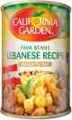 California Garden Fava Beans Peeled With Lebanese Recipe 400g