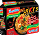 Indomie fried noodles with spicy chicken flavor 80g *5