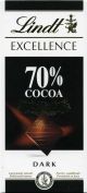 Lindt Dark Chocolate 70% Cocoa 35g