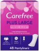Carefree Plus Large Light Scent Pantyliners *48