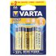 6 AA Varta batteries