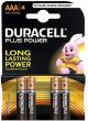 Duracell Batteries AAA *4