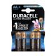 Duracell Ultra Power Batteries AA *4