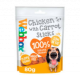 Webbox chicken with carrots sticks for dogs low fat 100% natural chicken 80g