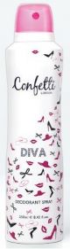 Confetti London Diva Deodorant Spray 250ml
