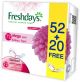 Freshdays Panty Liners Scented *72