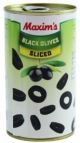 Maxims Black Olives Sliced 360g