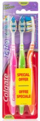 Colgate Zig Zag Toothbrush Medium *2 + 1 Free