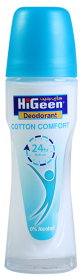 Higeen Cotton Comfort Deodorant For Women 75ml