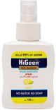 Higeen Anti-Bacterial Hand Sanitizer Spray Lemon 100ml