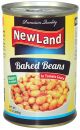 New Land Baked Beans in Tomato Sauce 400g