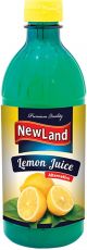 New Land Lemon Juice 473ml