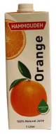 Hammoudeh juice natural Orange 1L