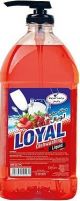 Loyal Dishwashing Liquid Strawberry & Pomegranet 2L