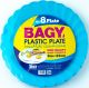 Bagy Plastic Plate High Quality 22cm *8