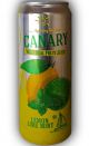 Canary Sparkling Beverage Limon Lime Mint 330ml