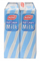 KDD Half Cream MIlk 1l *4