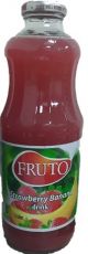 Fruto Strawberry & Banana Juice 1L