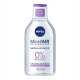 Nivea Micellar Water Cleanser for Sensitive Skin, removes makeup 400ml