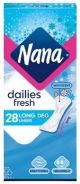 Nana Daily Fresh Liners Scented Long 28 Pads