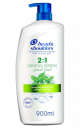 Head & Shoulders Menthol Refresh Shampoo and Conditioner 900ml