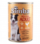 Simba wet dog food with chicken 415g