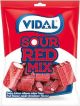 Vidal Sour Red Mix Candy 100g