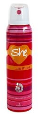 She Is Fun Deodorant Spray For Women 150ml
