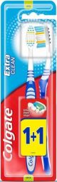 Colgate Extra Clean Medium Toothbrush With Cover *1 + 1 Free