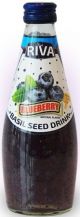 Blue Riva Basil Seed Drink Blueberry 290ml