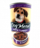 Dog Menu Dog Food in Sauce with Turkey 1240g