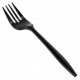 Disposable Black fork 25*3