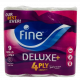 Fine Deluxe Toilet Paper 4 Layers 9 Rolls