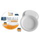 Future Circular Plastic Plates 22cm *50