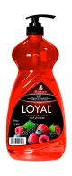 Loyal dishwashing liquid with red fruits 1.5 liters