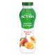Activia milk drink with peach and mango flavor 180 ml