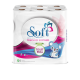 Soft toilet paper 18 rolls