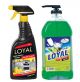 Loyal Lemon Peel & Aloe Vera Dishwashing Liquid 2L + Degreaser 750ml