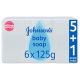 Johnson's soap with rose water extract 125g