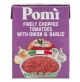 Smooth tomato puree with chopped onions and garlic 390g