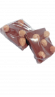 Belgian Chocolate Exposed With Hazelnut