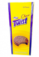 Twist biscuits with cocoa cream and covered with chocolate, 22g*24