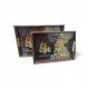 Wooden Ramadan trays set of 2