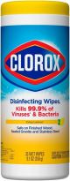 Clorox Disinfecting Wipes Lemon 35 Wipes