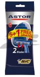 BiC Razor Astor 2 Blades *5 + 1 Free