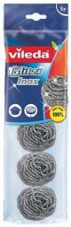 Vileda Inox Dish Washing Metallic Spiral Scourer *5