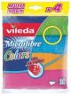 Vileda Microfibre All Purpose Cloths 30x30cm *4