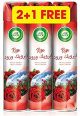 Air Wick Air Freshener Rose 300ml*2 + 1 Free